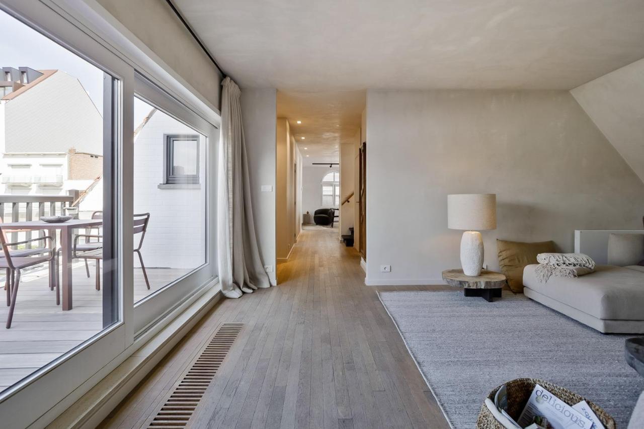Luxe Duplex Met Prive Parking Apartment Knokke-Heist Exterior photo